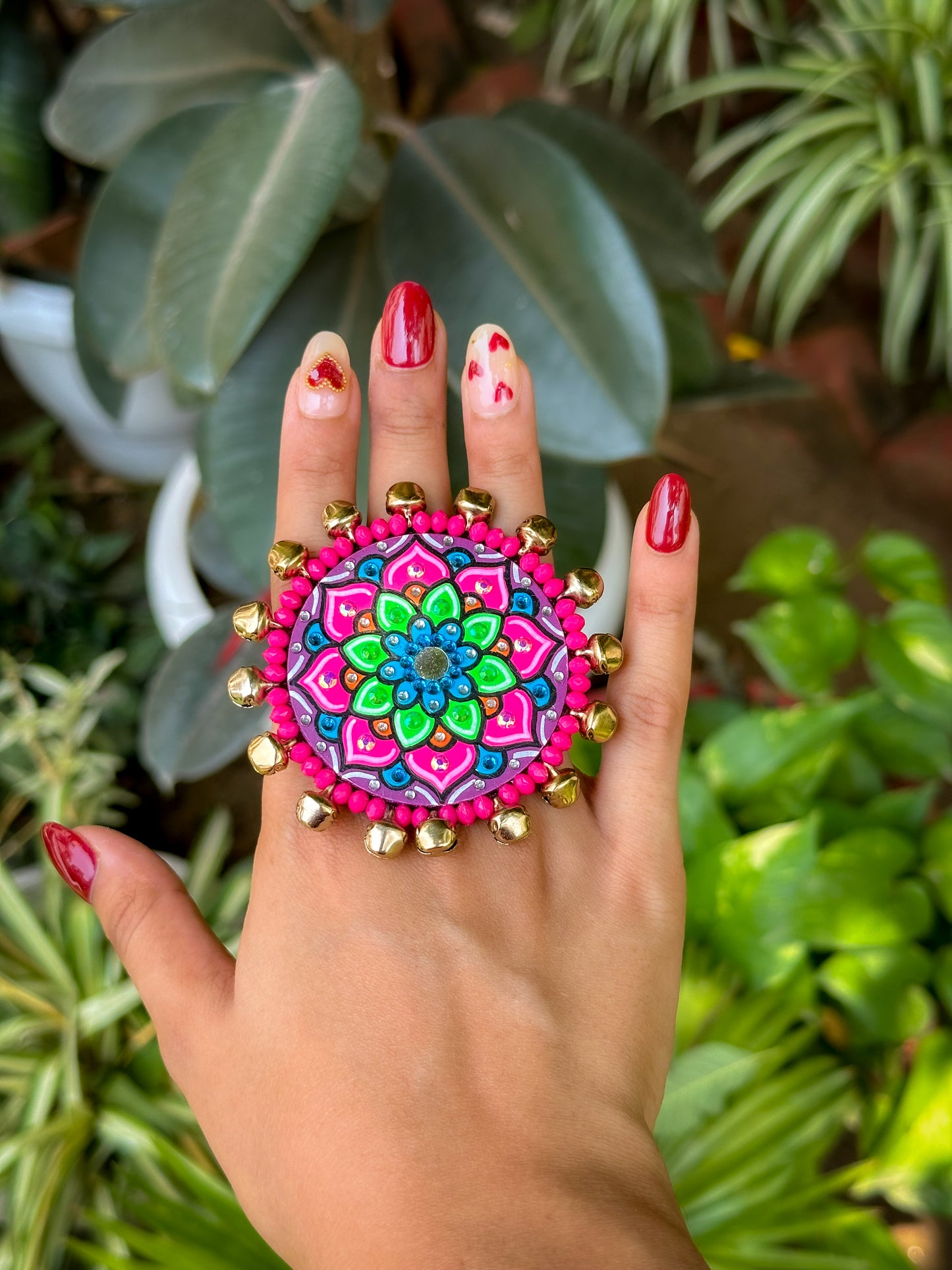 Jumbo Mandala Ring