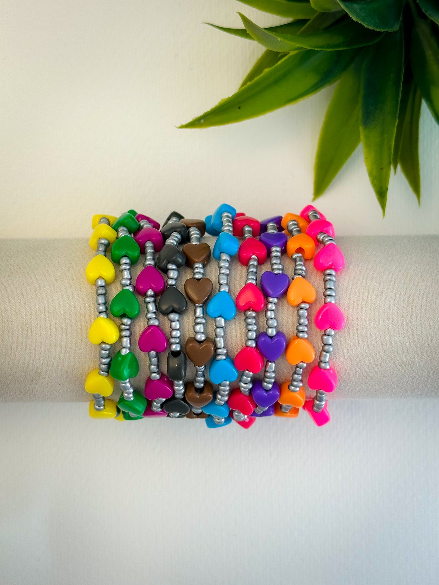 Bold Bracelet Stack of 10 (Silver)