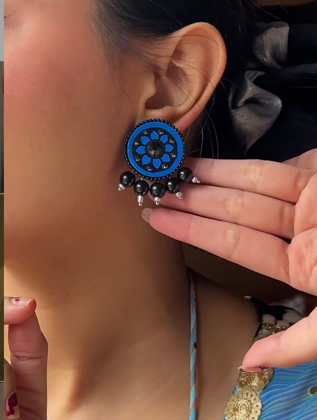 Mini Mandala Studs