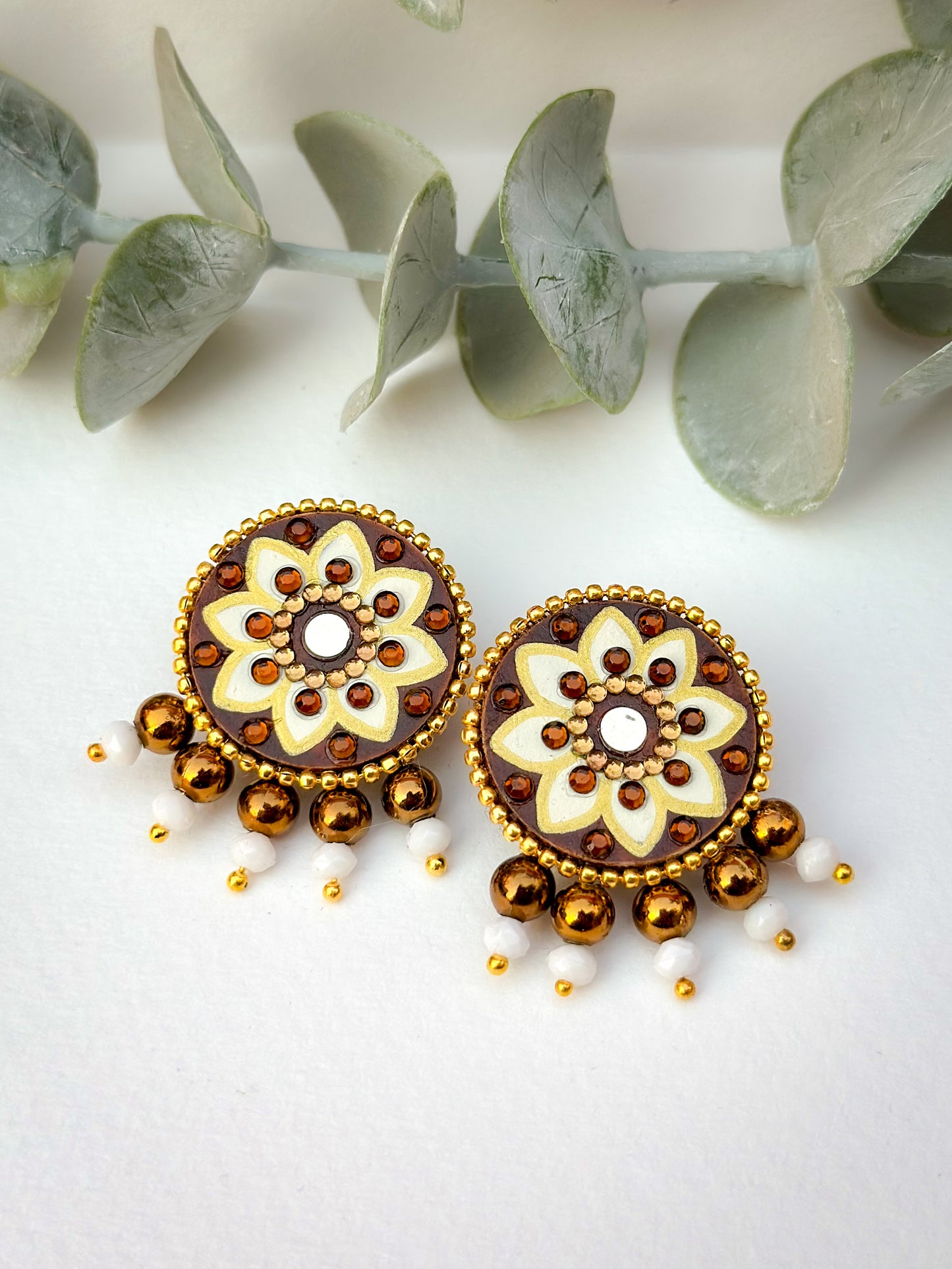 Mini Mandala Studs