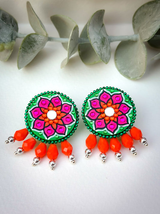 Mini Mandala Studs