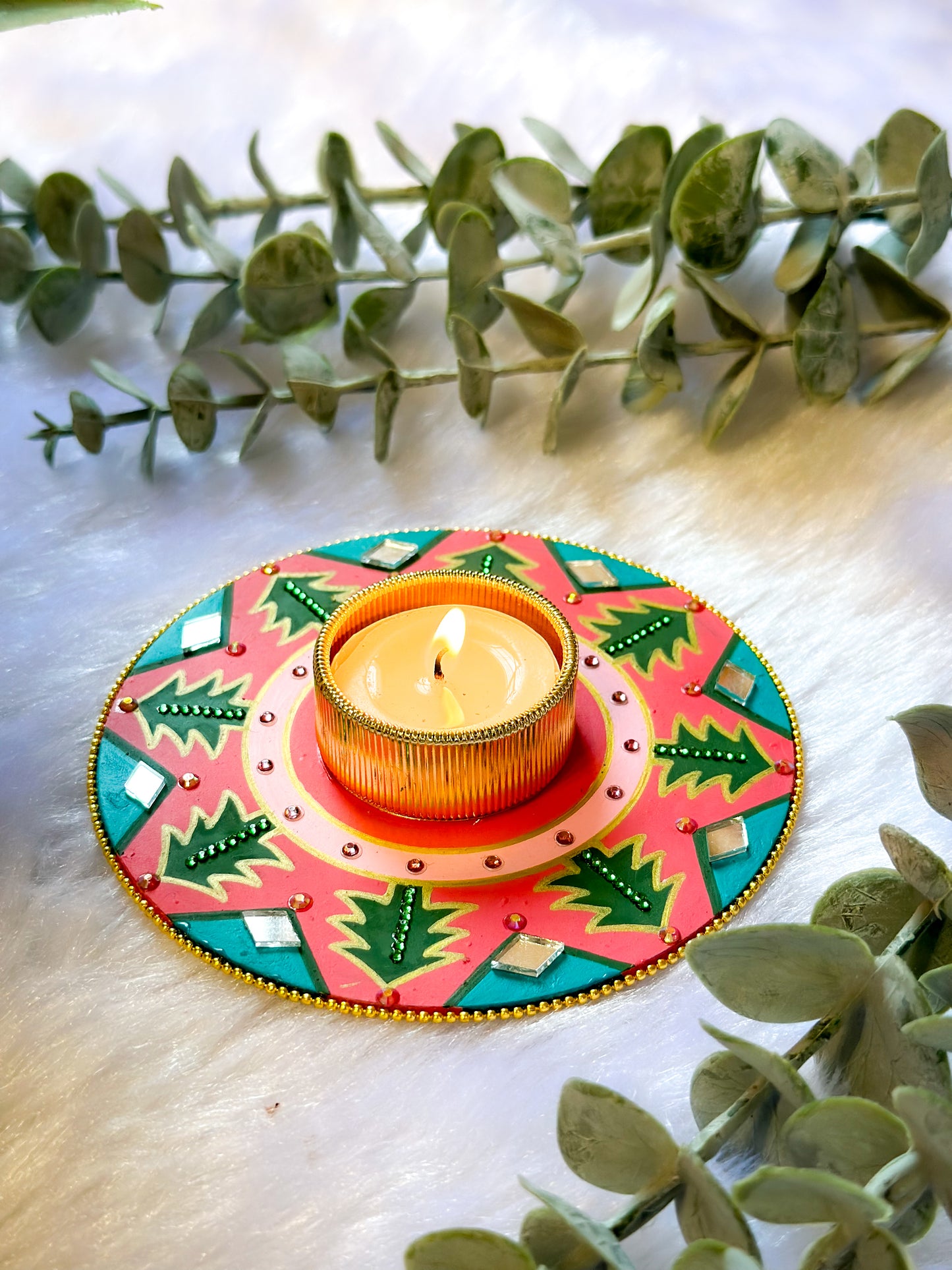 Christmas Tealight Candle Holder