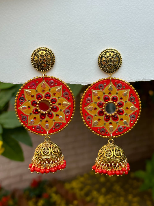 Classic Mandala Jhumka