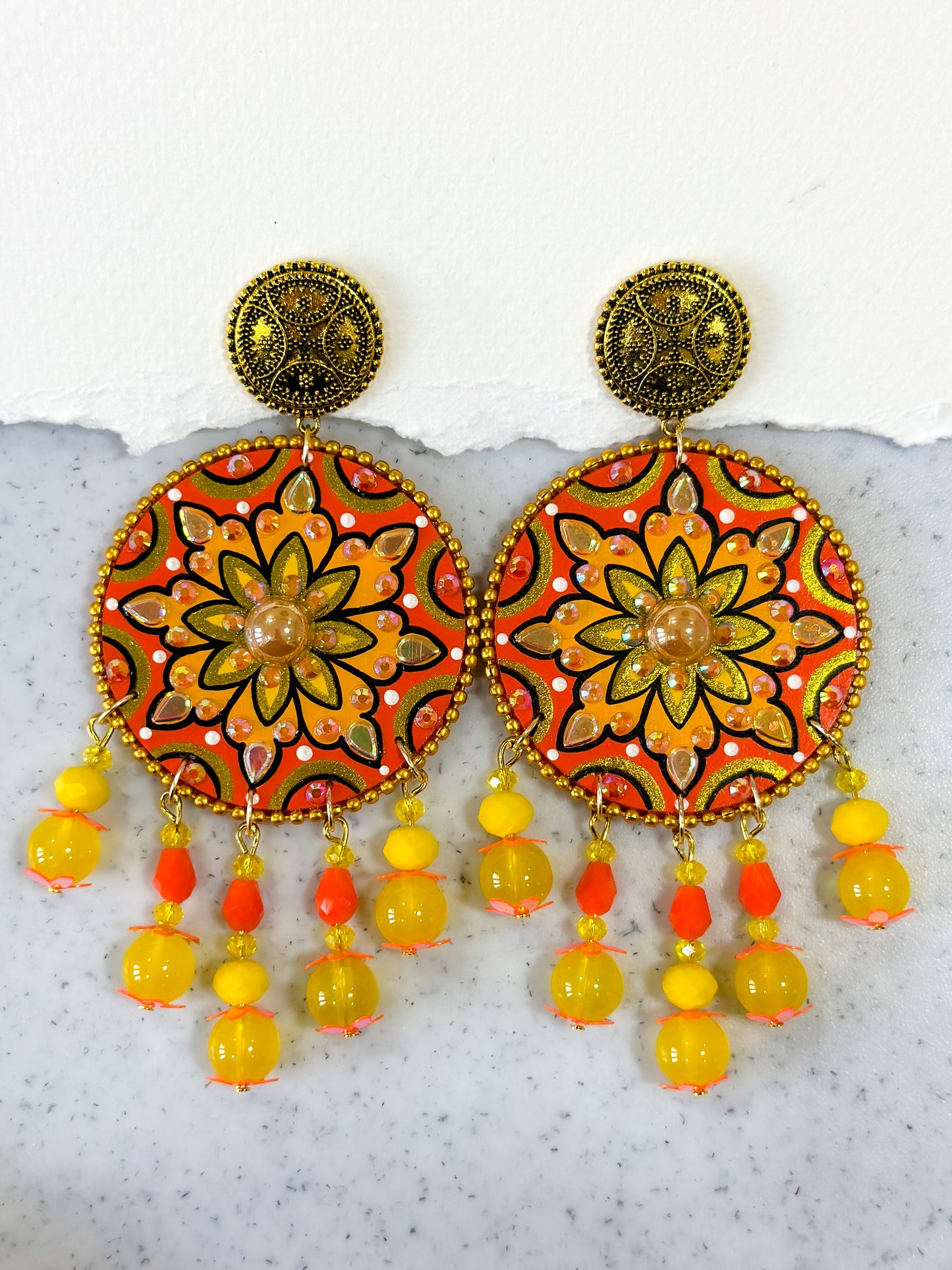 Mandala Earrings