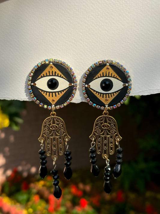 Evil Eye Earrings