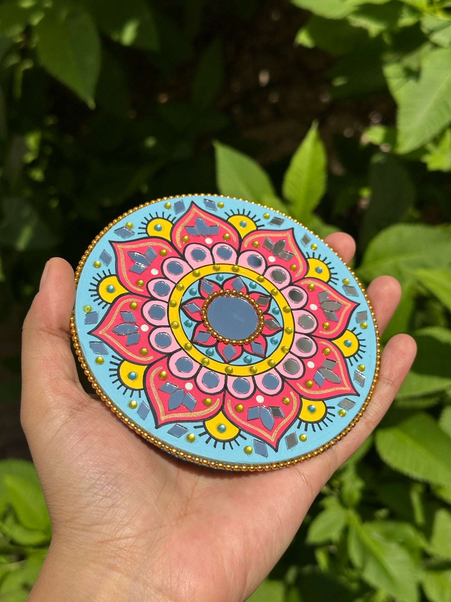 MANDALA FRIDGE MAGNET