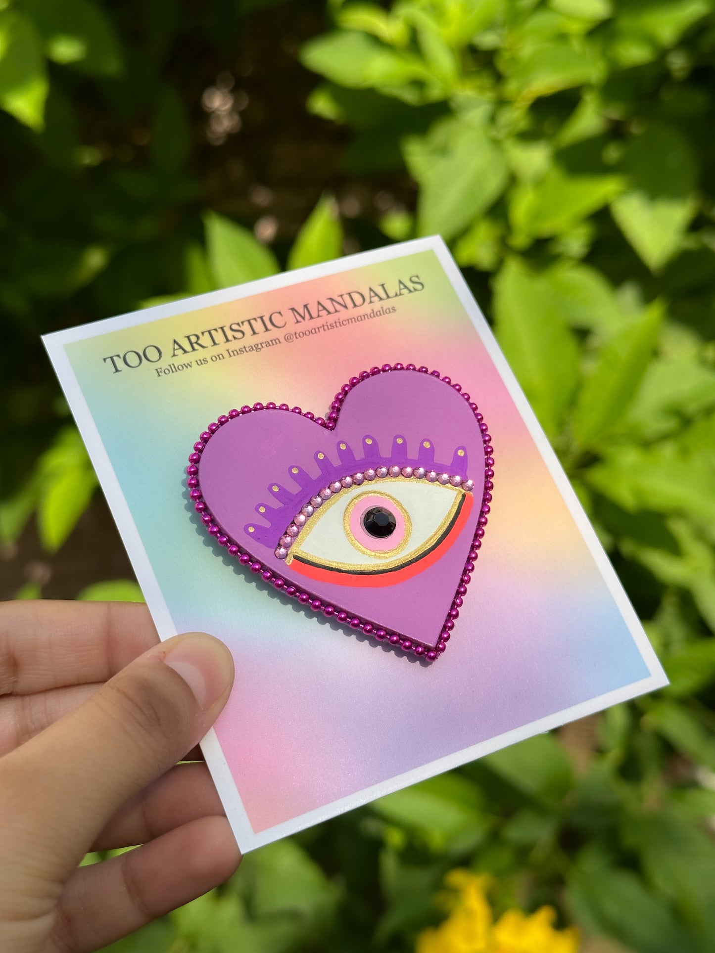 EVIL EYE FRIDGE MAGNET