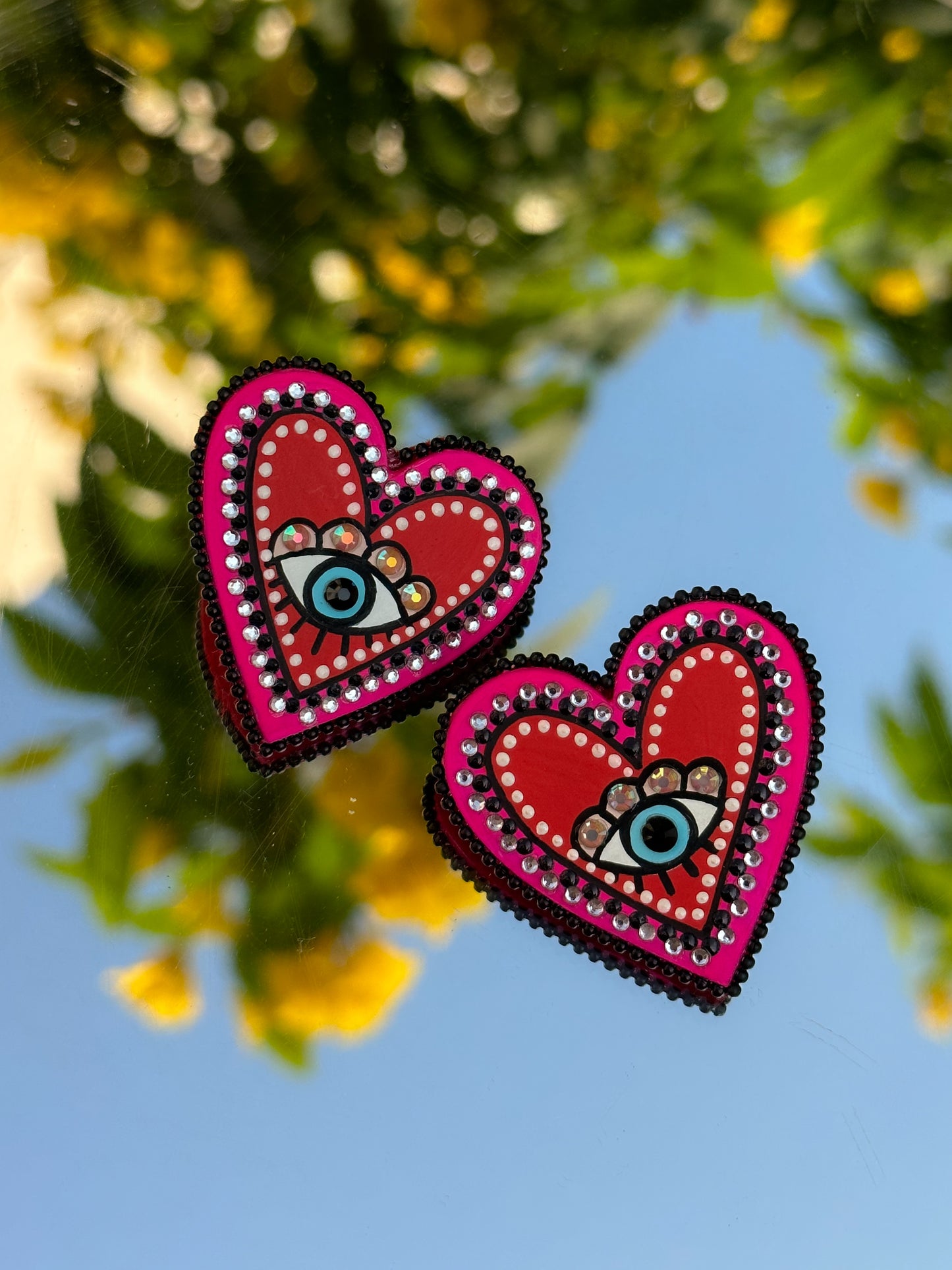 Heart Studs