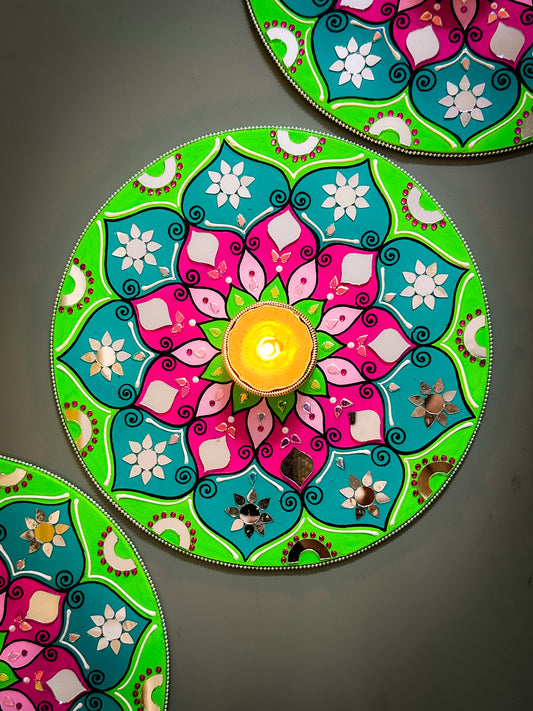 New Mandala Tealight Candle Holder