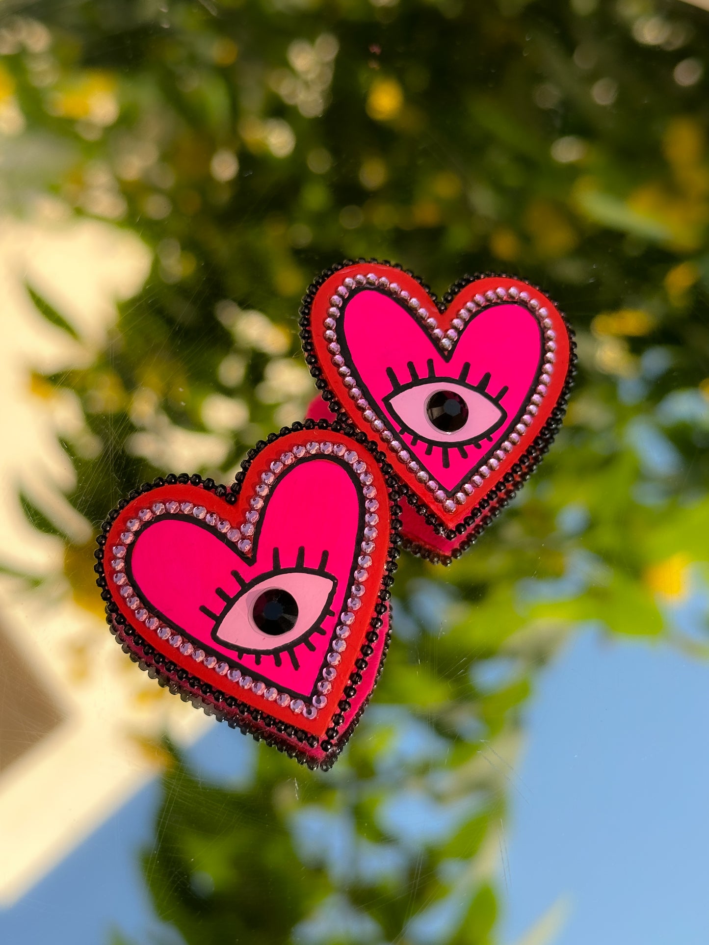 Heart Studs