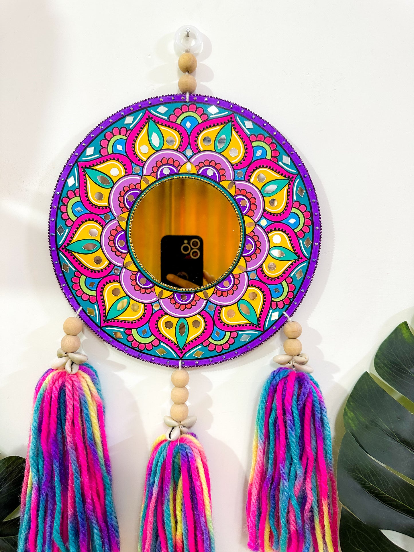 Mandala Mirror Wall Hanging