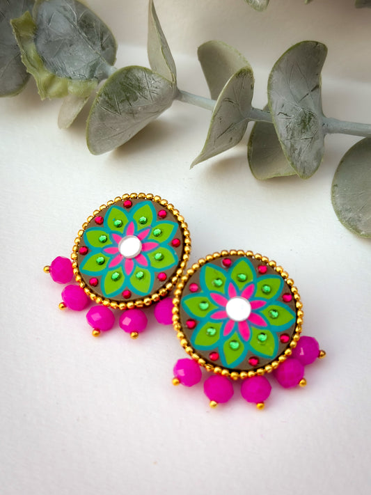 Mini Mandala Studs