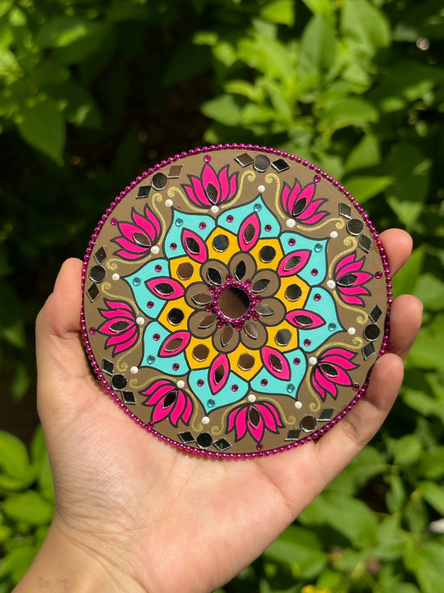 MANDALA FRIDGE MAGNET