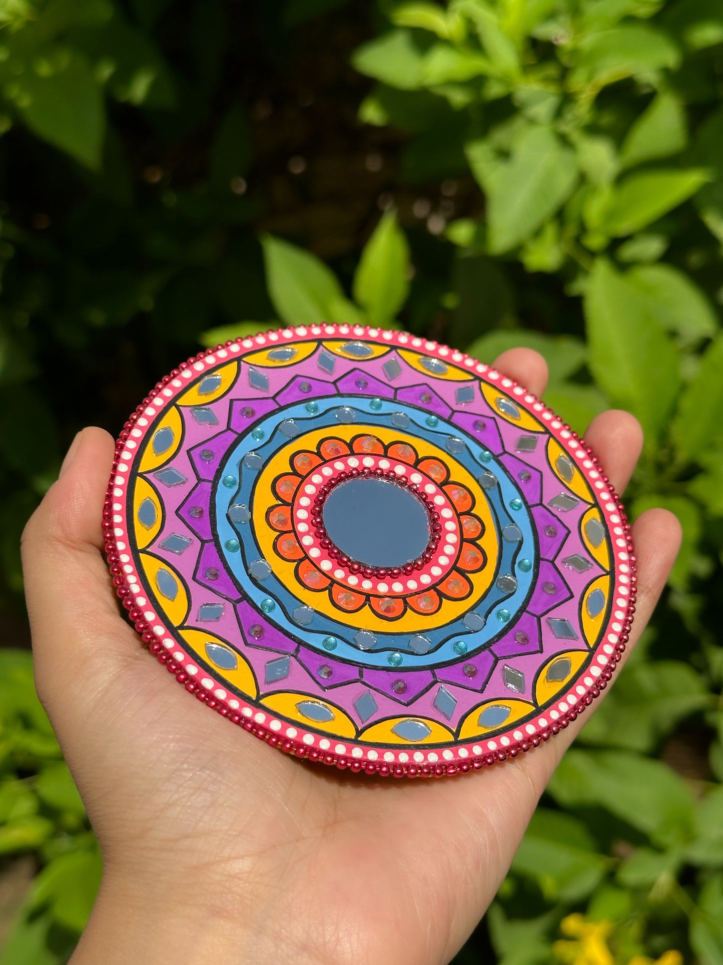 MANDALA FRIDGE MAGNET