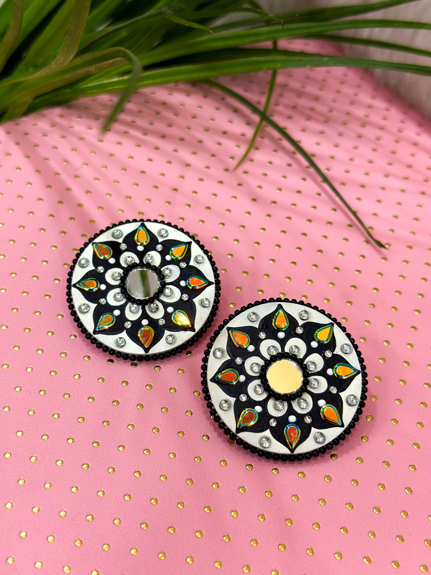 Mandala Studs