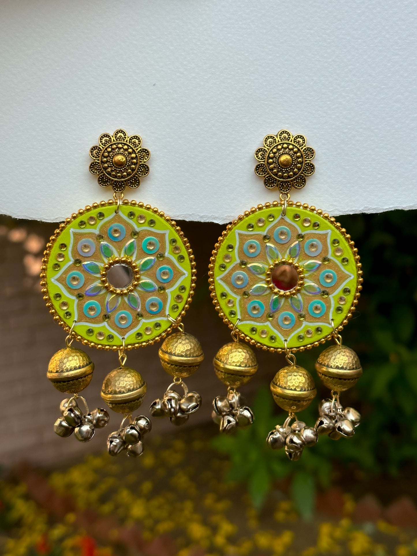 Mandala Jhumka