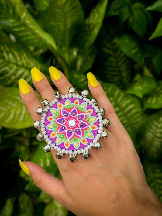 Jumbo Mandala Ring