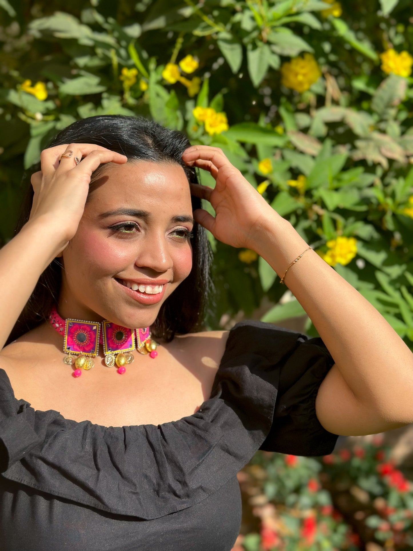 Floral Choker