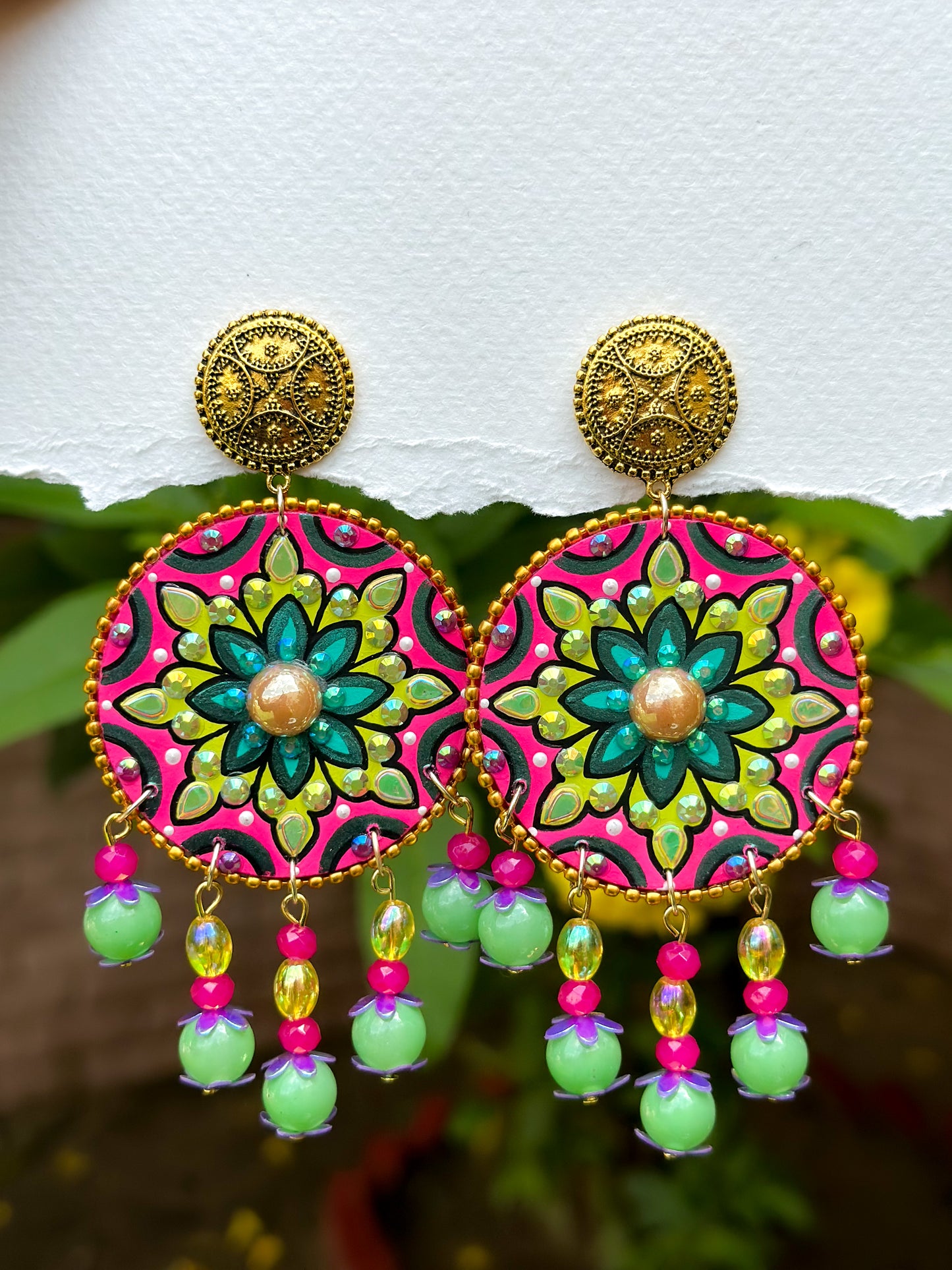 Mandala Earrings