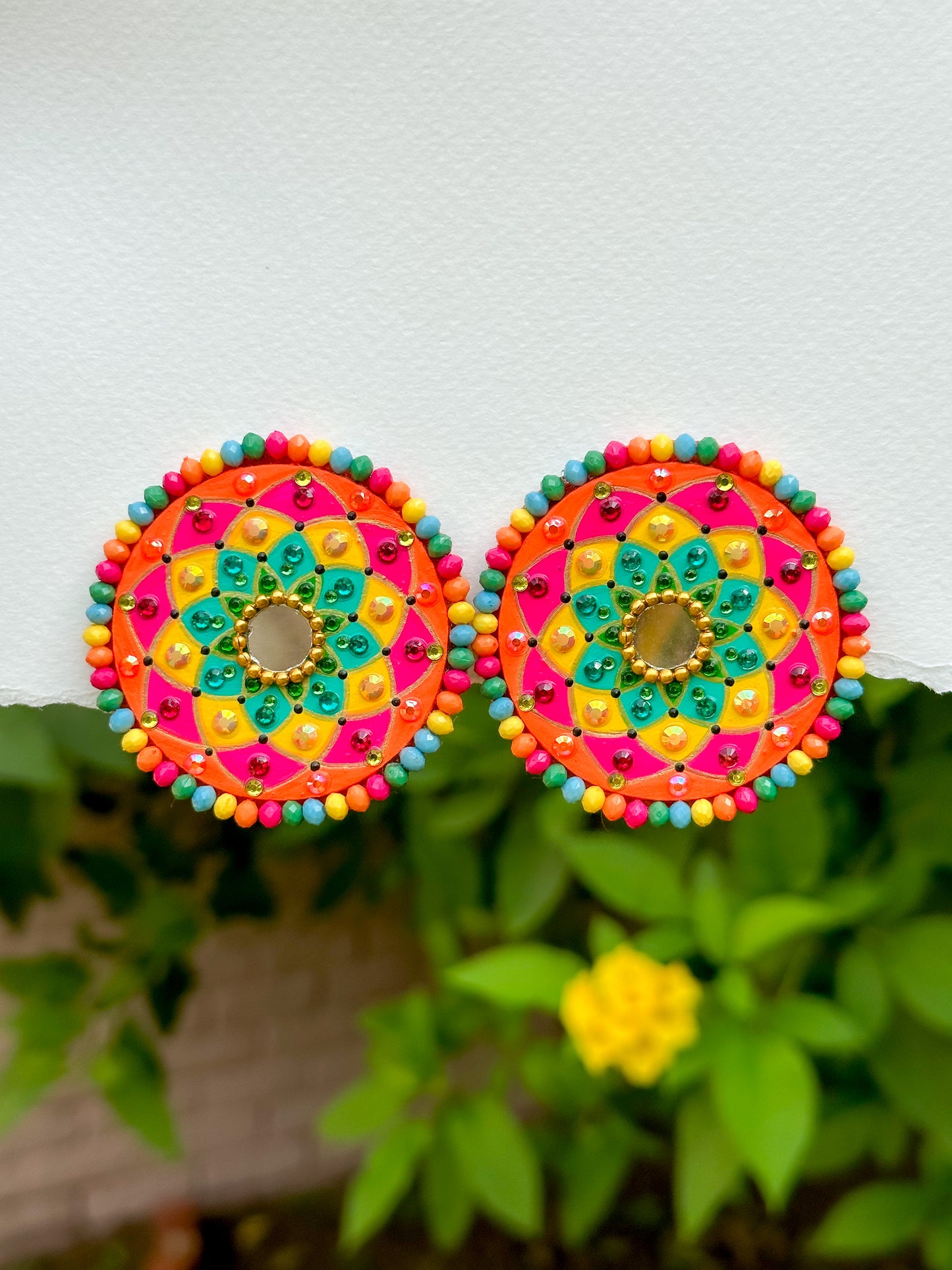 Mandala Studs