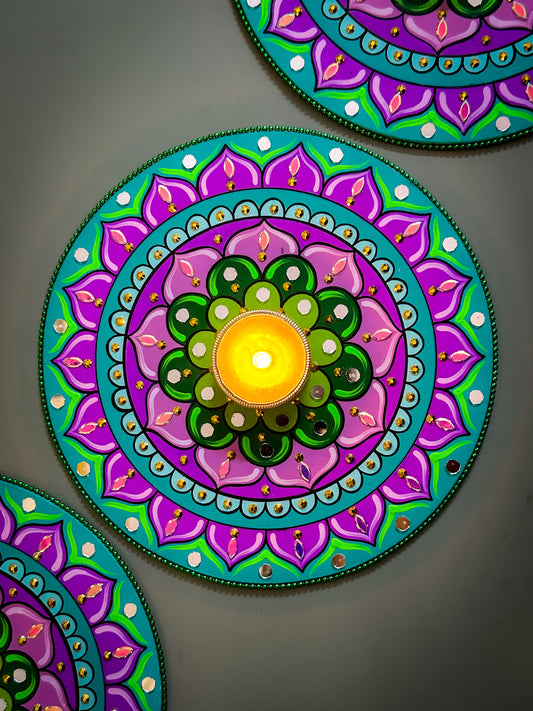 New Mandala Tealight Candle Holder