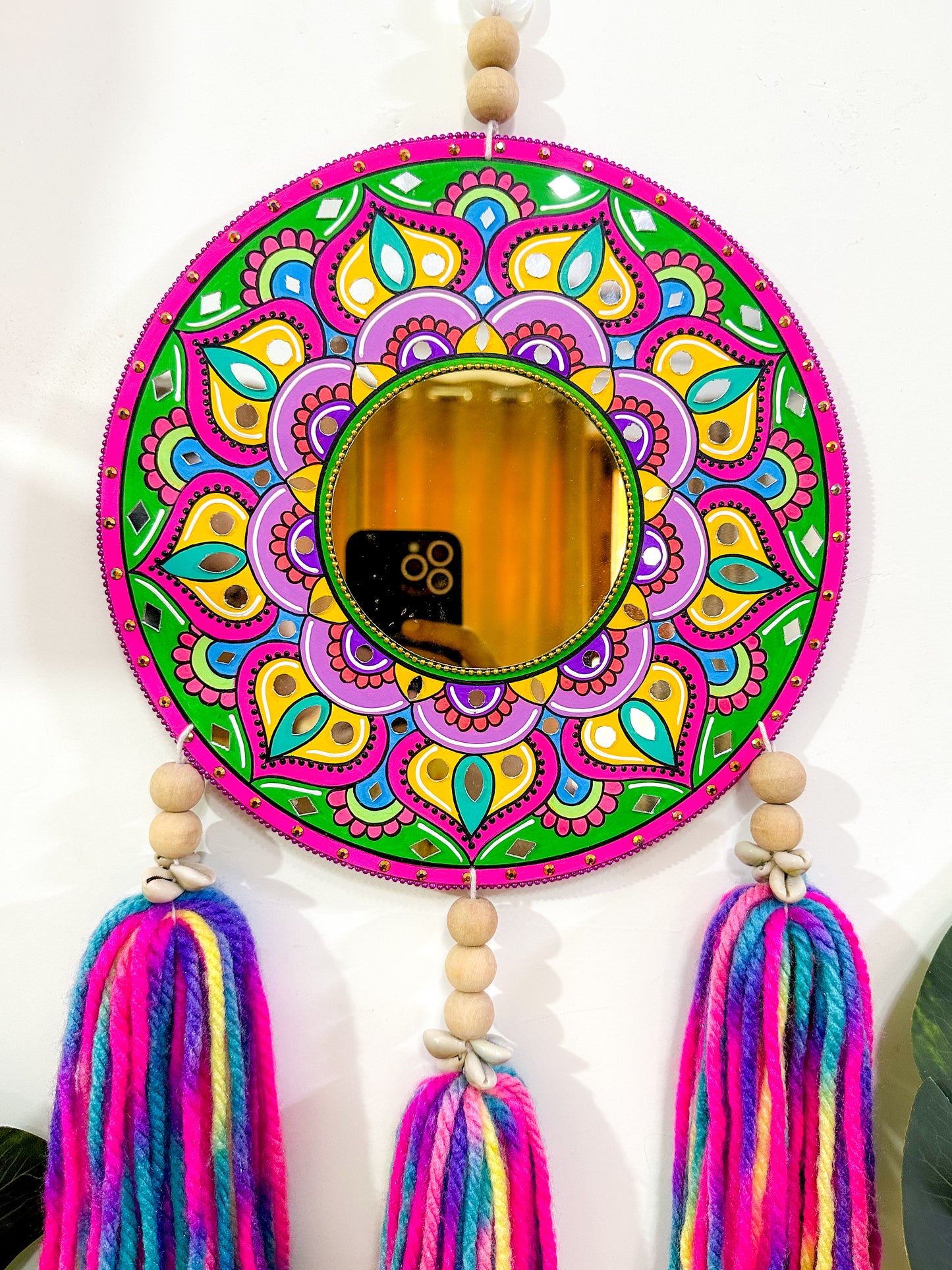 Mandala Mirror Wall Hanging