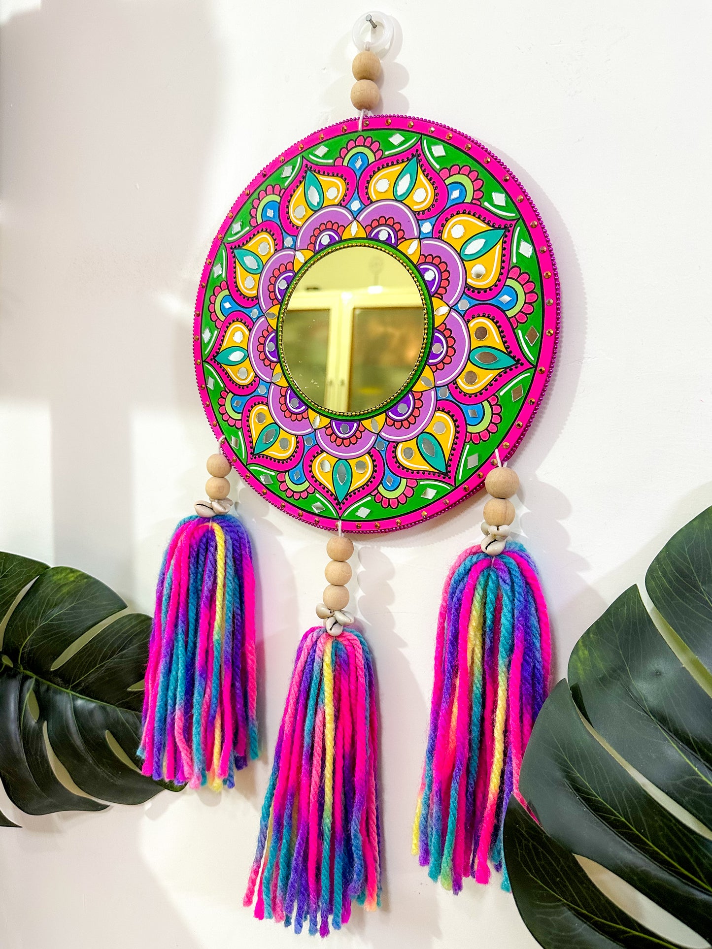 Mandala Mirror Wall Hanging