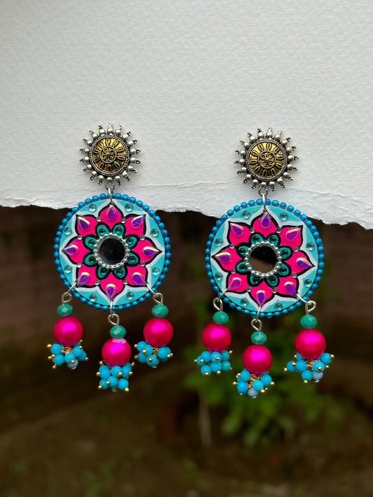 Mini Mandala Earrings