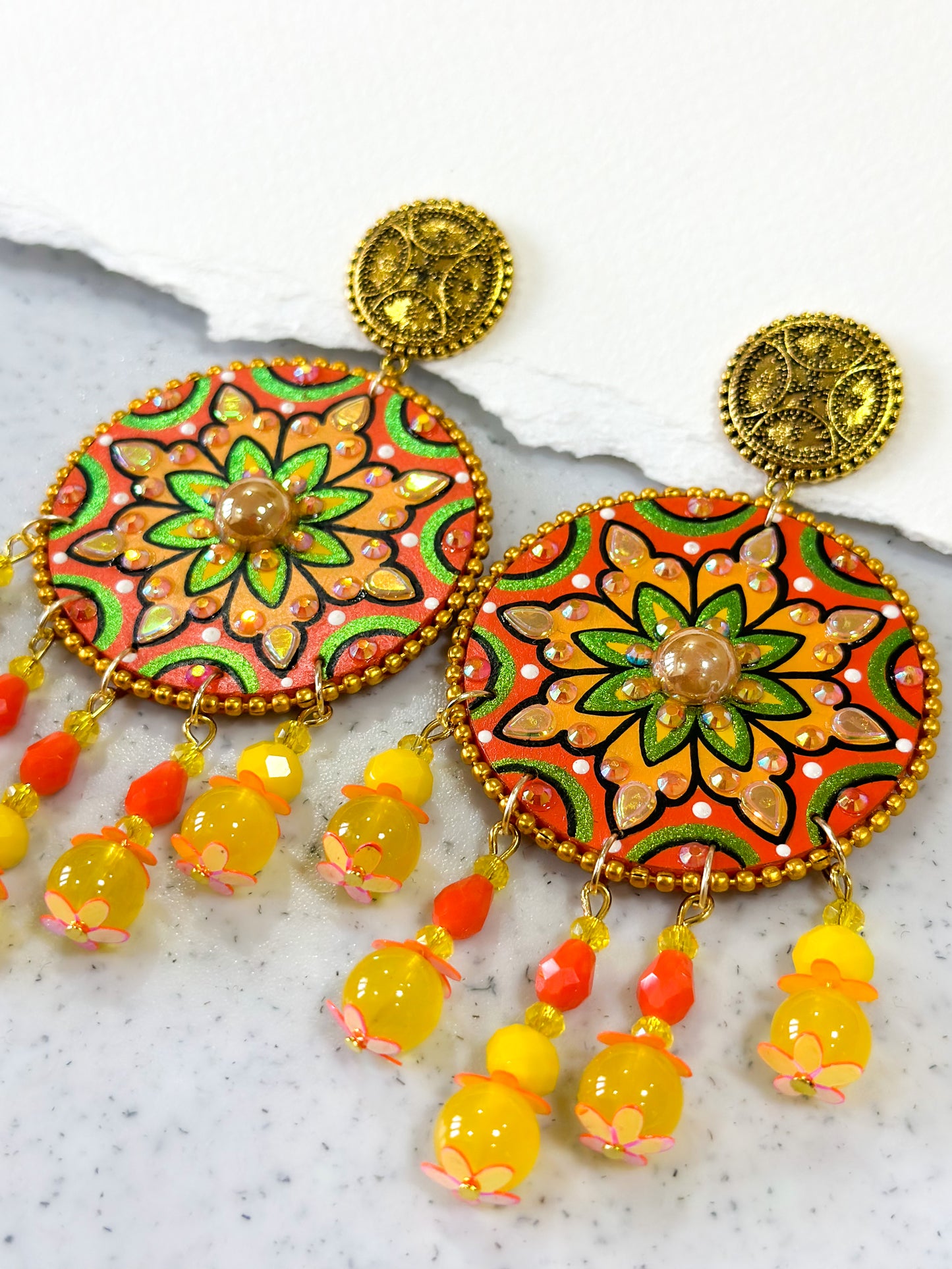 Mandala Earrings