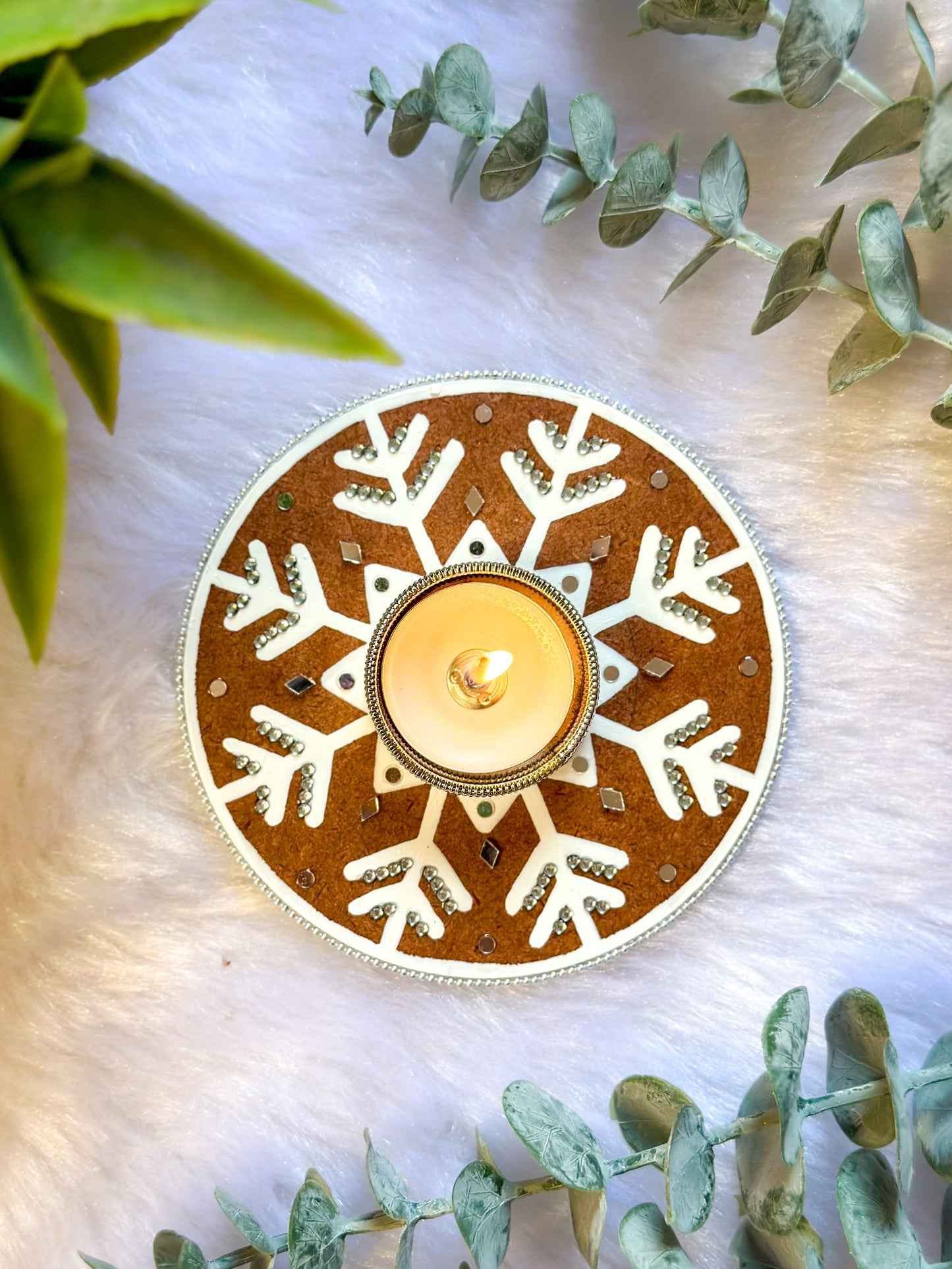 Christmas Tealight Candle Holder