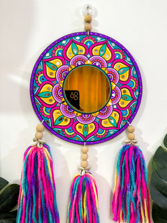 Mandala Mirror Wall Hanging