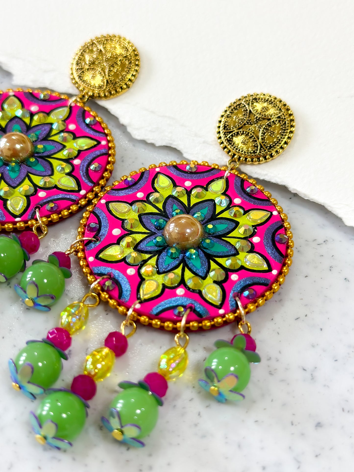 Mandala Earrings