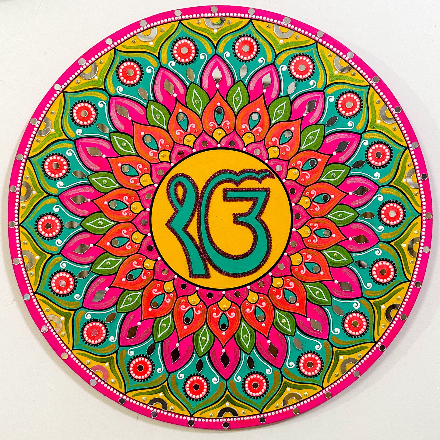 EkOnkar Mandala Wall Art