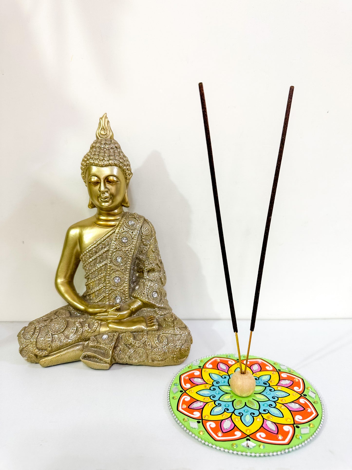 Mini Mandala Incense Stick Holder