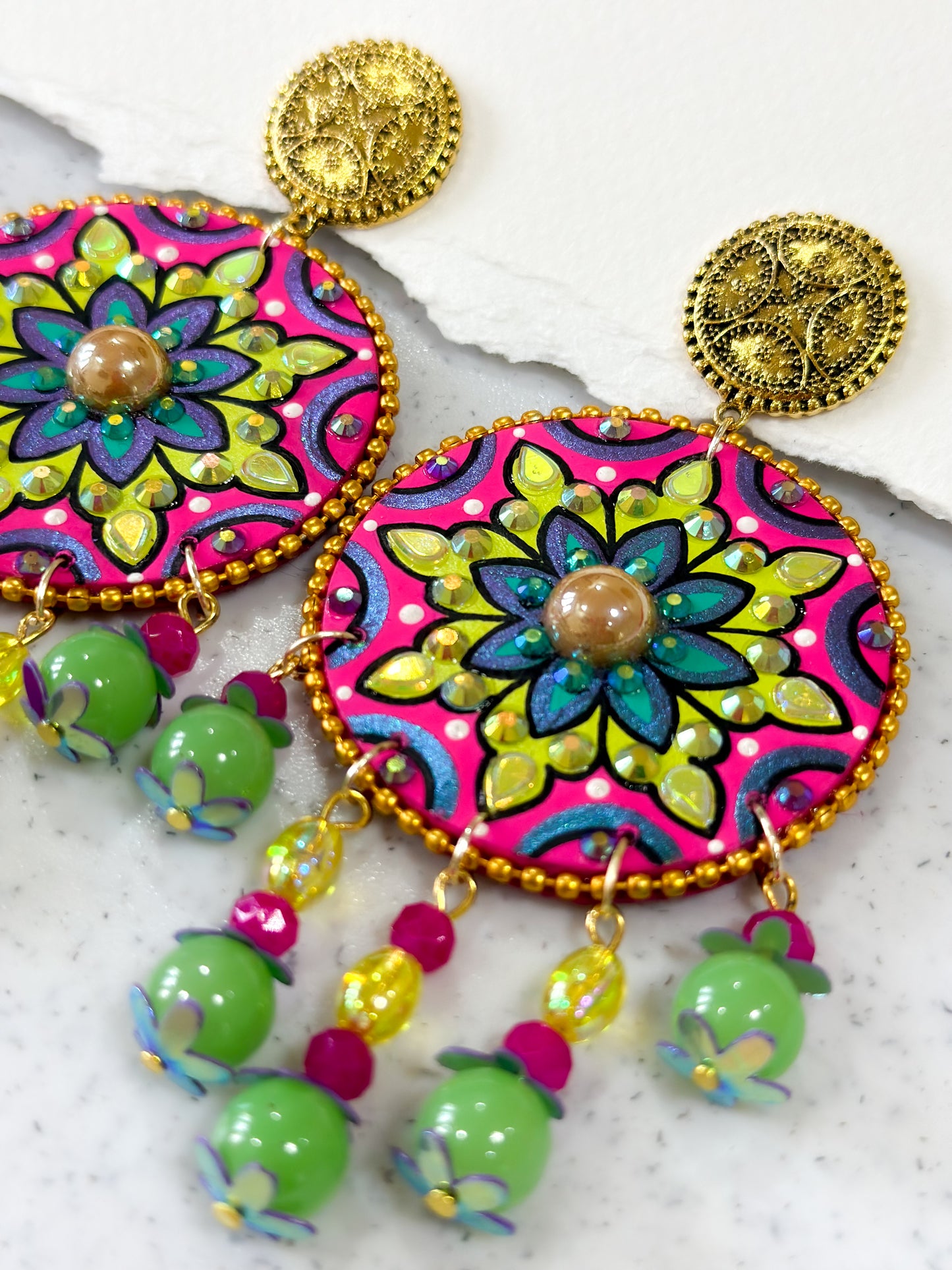 Mandala Earrings