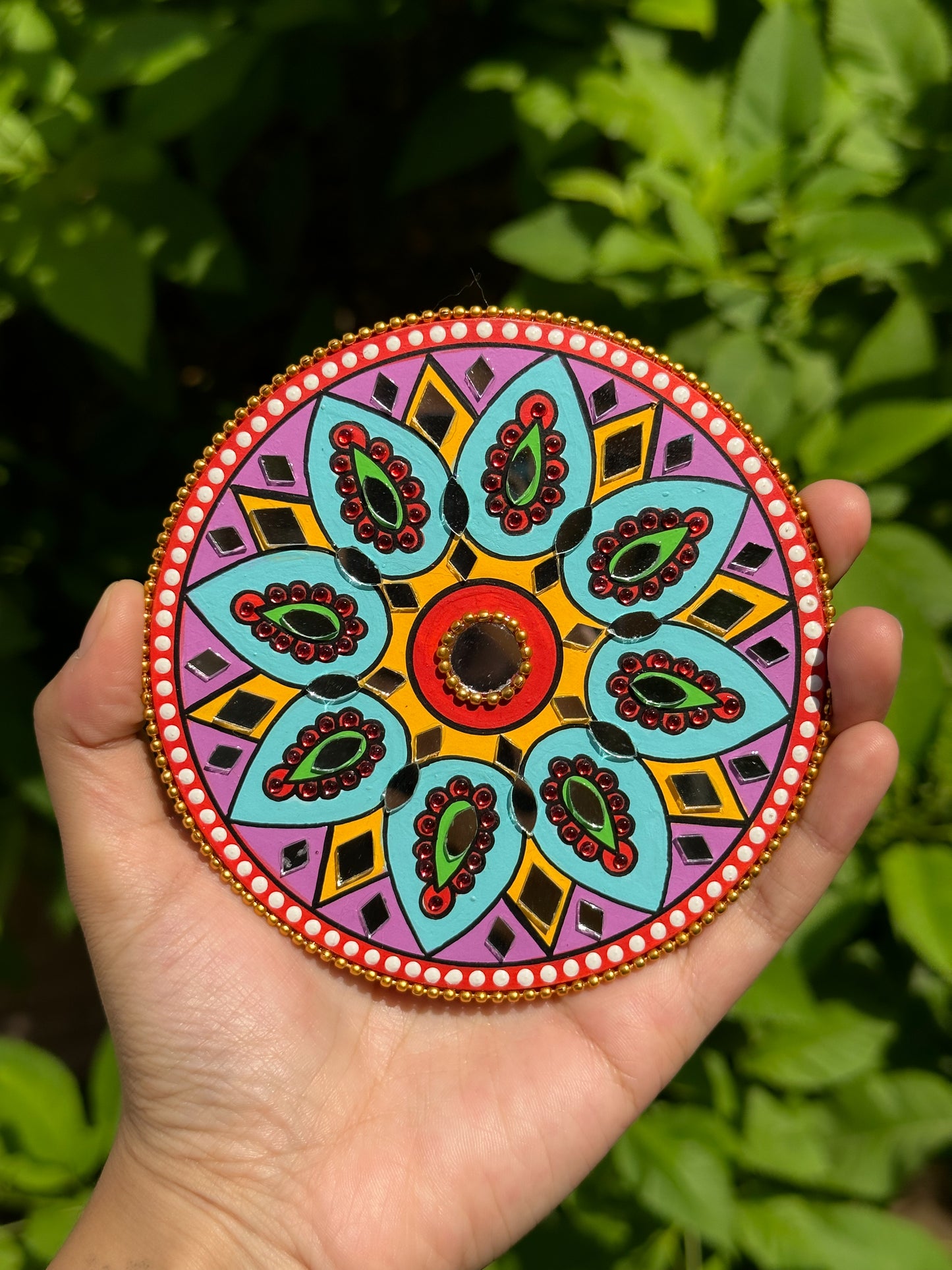 MANDALA FRIDGE MAGNET