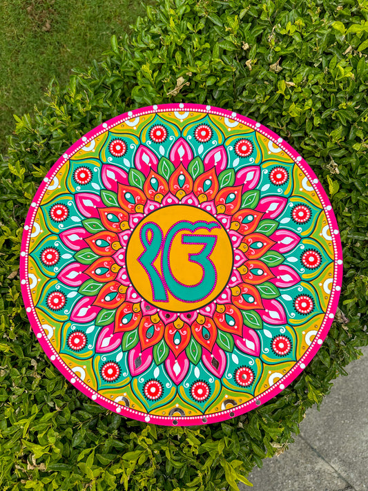 EkOnkar Mandala Wall Art