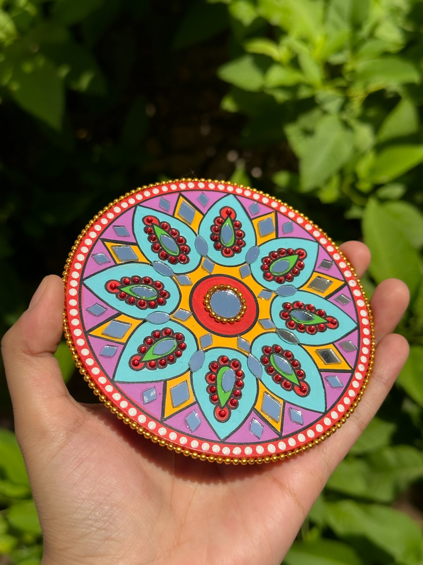 MANDALA FRIDGE MAGNET