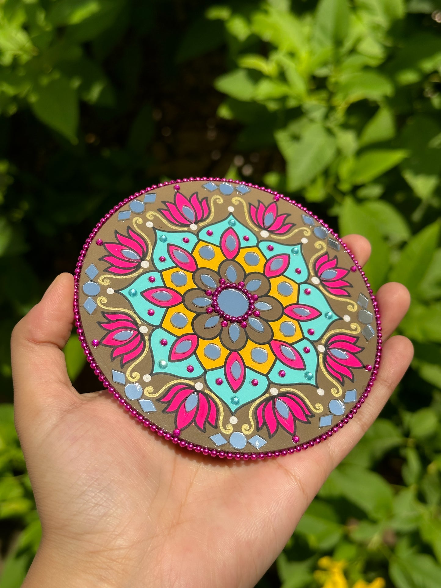 MANDALA FRIDGE MAGNET