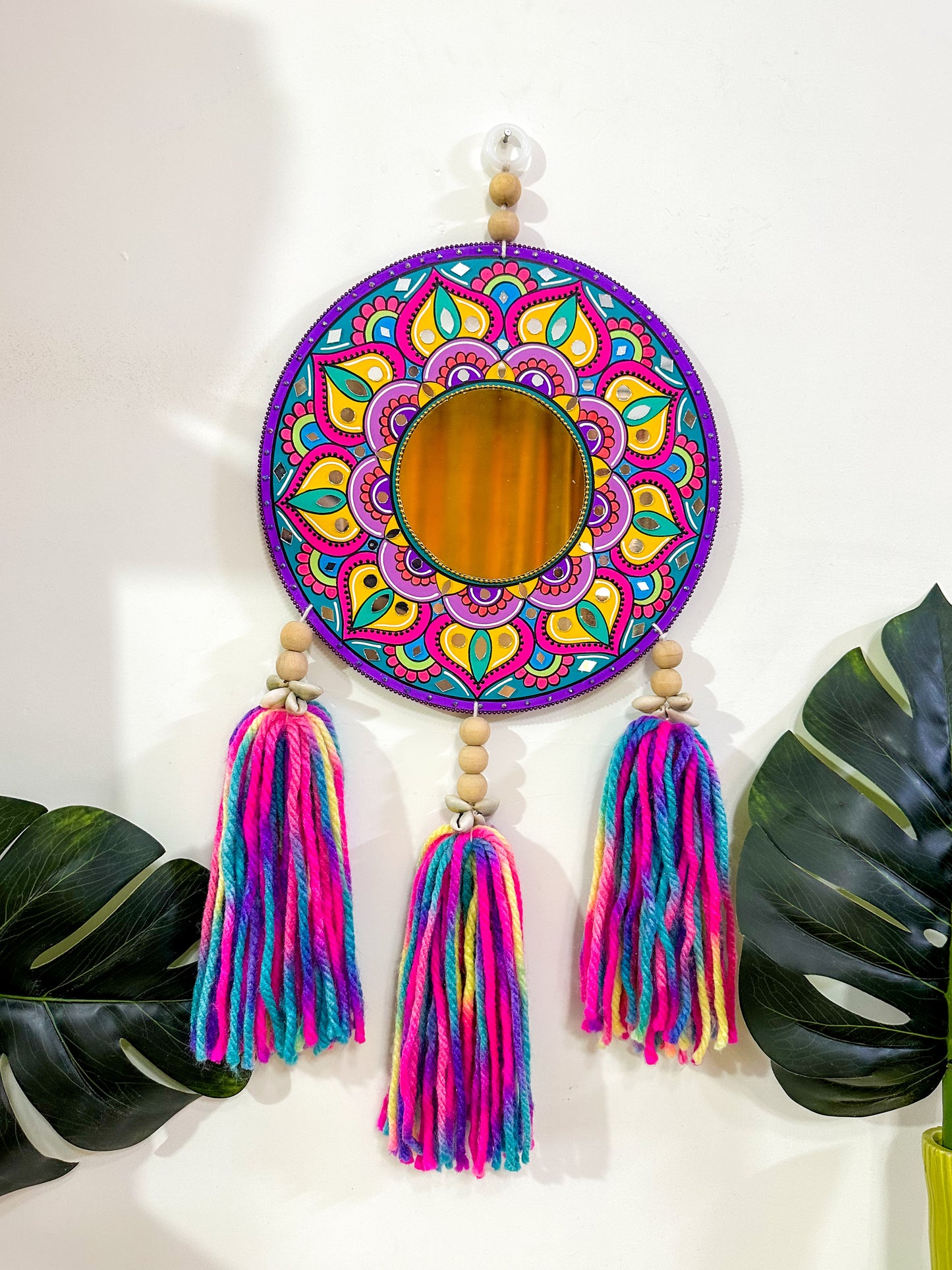 Mandala Mirror Wall Hanging