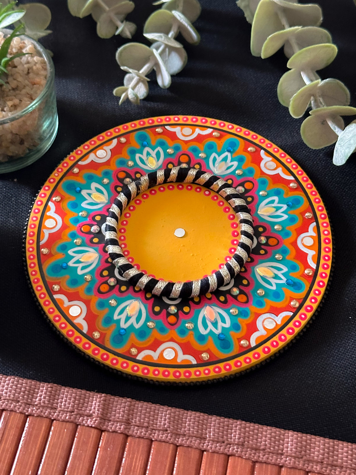 New Mandala Diya/Candle Holder