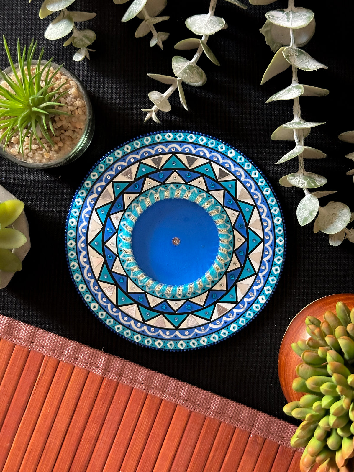 New Mandala Diya/Candle Holder