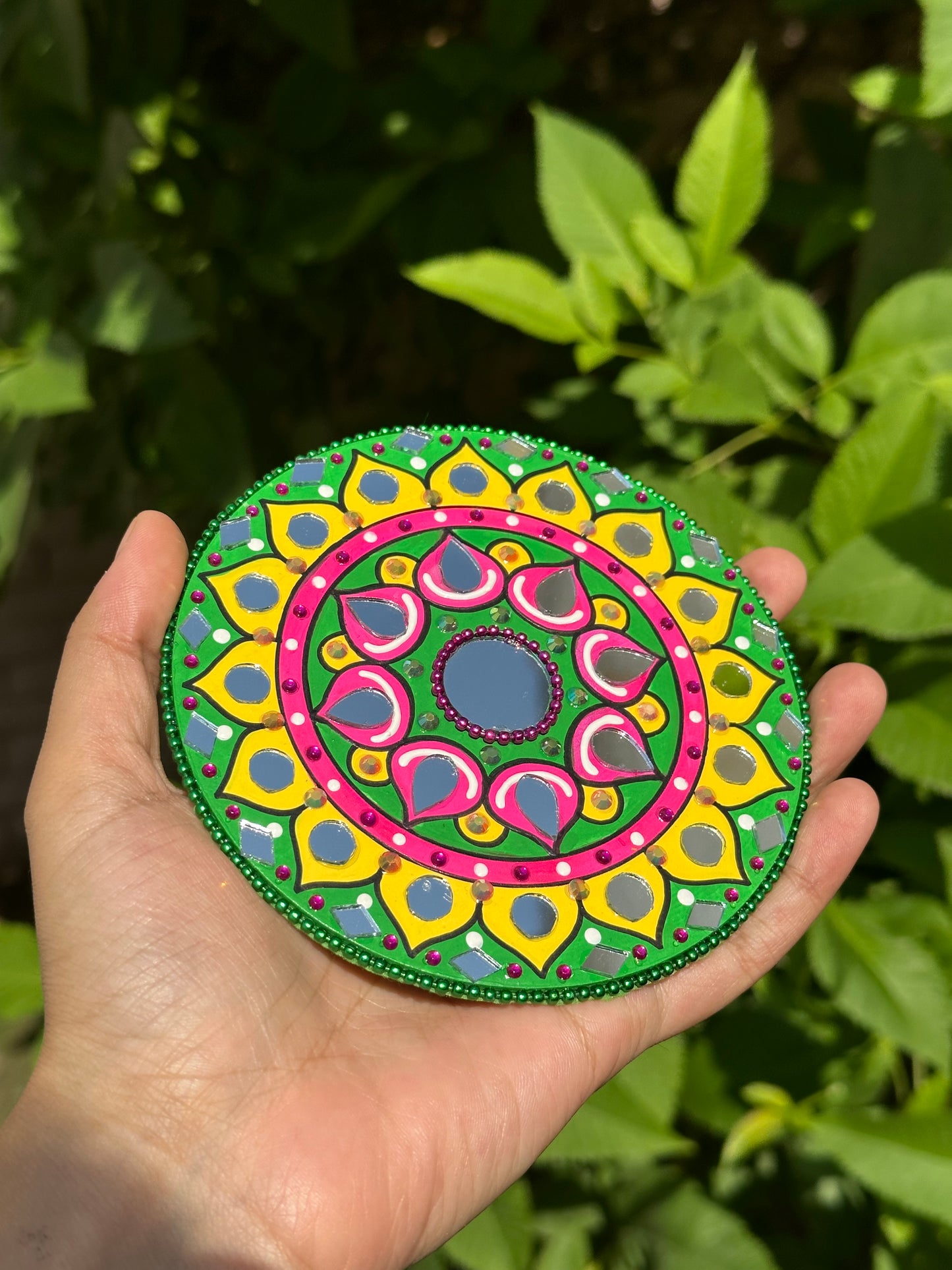 MANDALA FRIDGE MAGNET