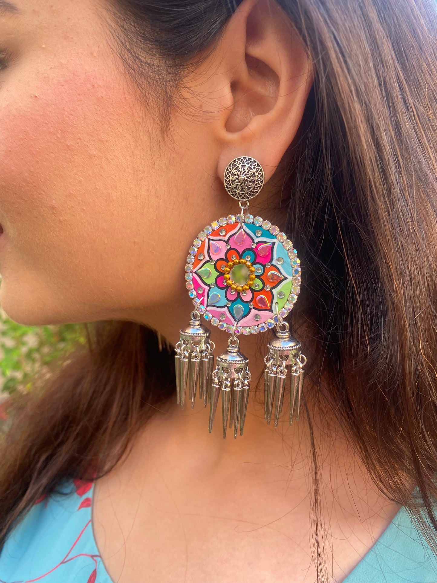 Mandala Jhumka