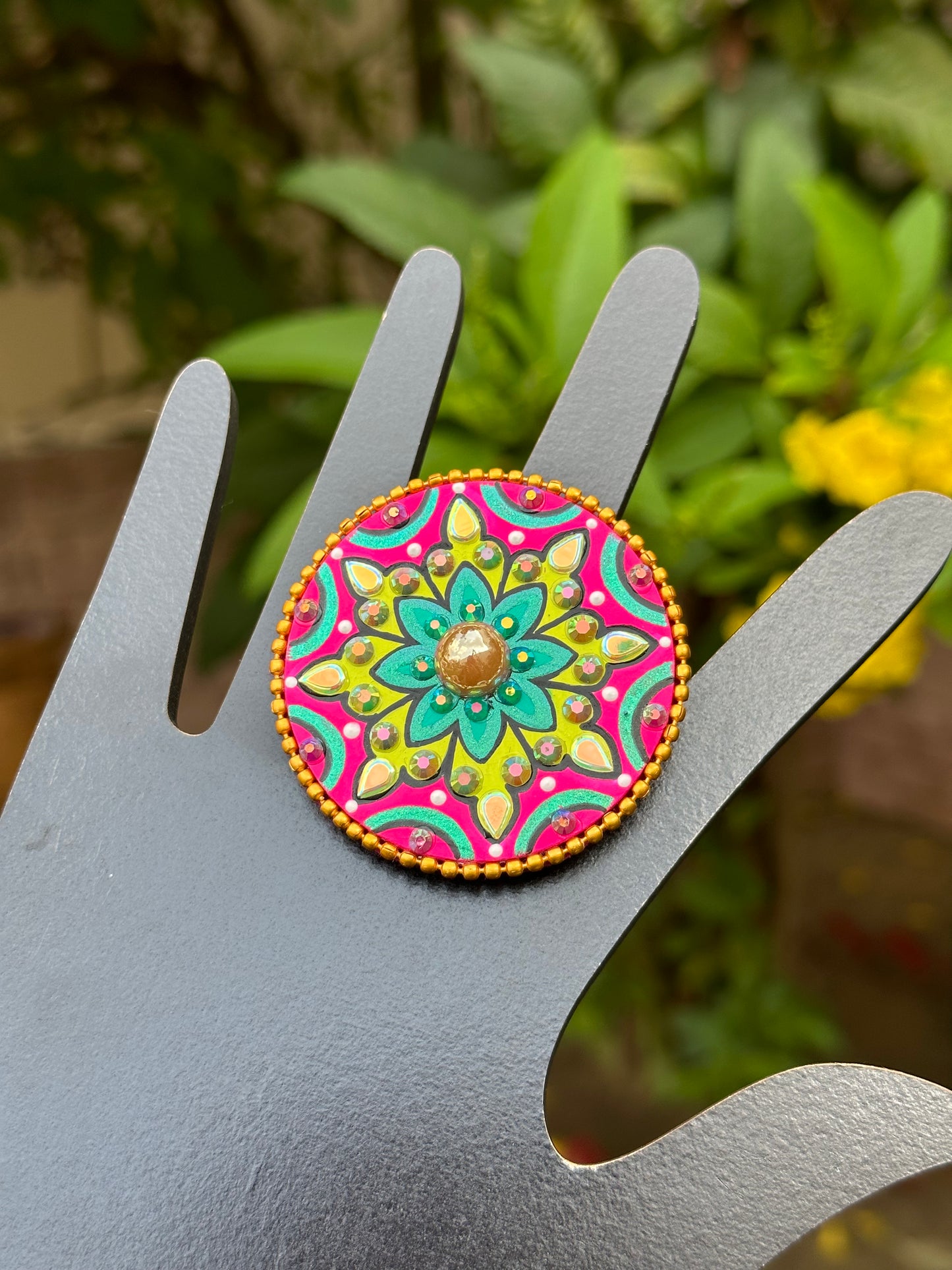 Jumbo Mandala Ring