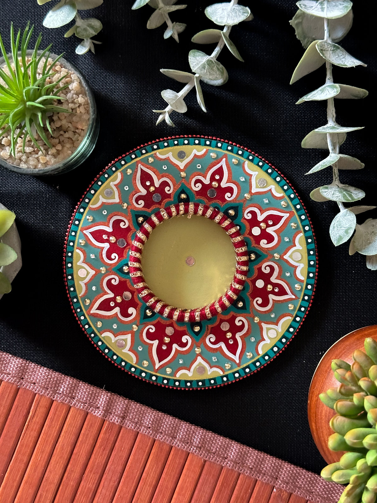 New Mandala Diya/Candle Holder