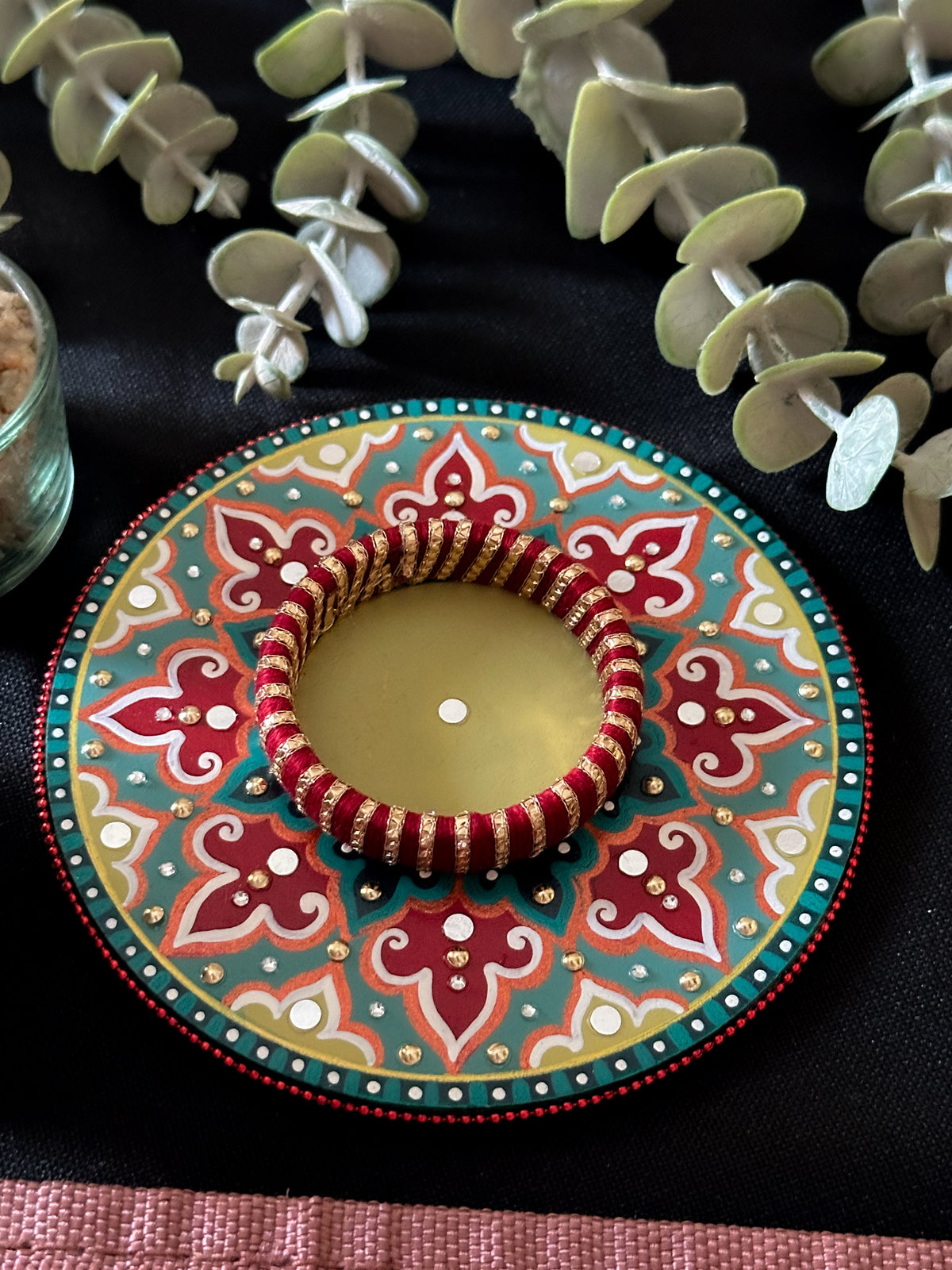 New Mandala Diya/Candle Holder