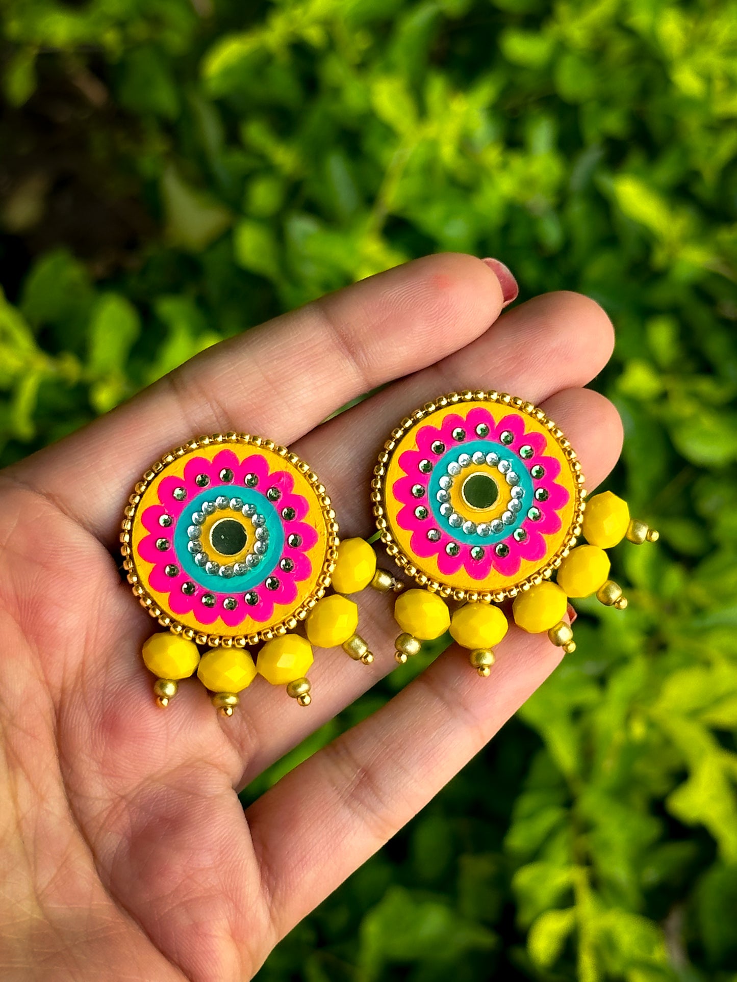 Mini Mandala Studs