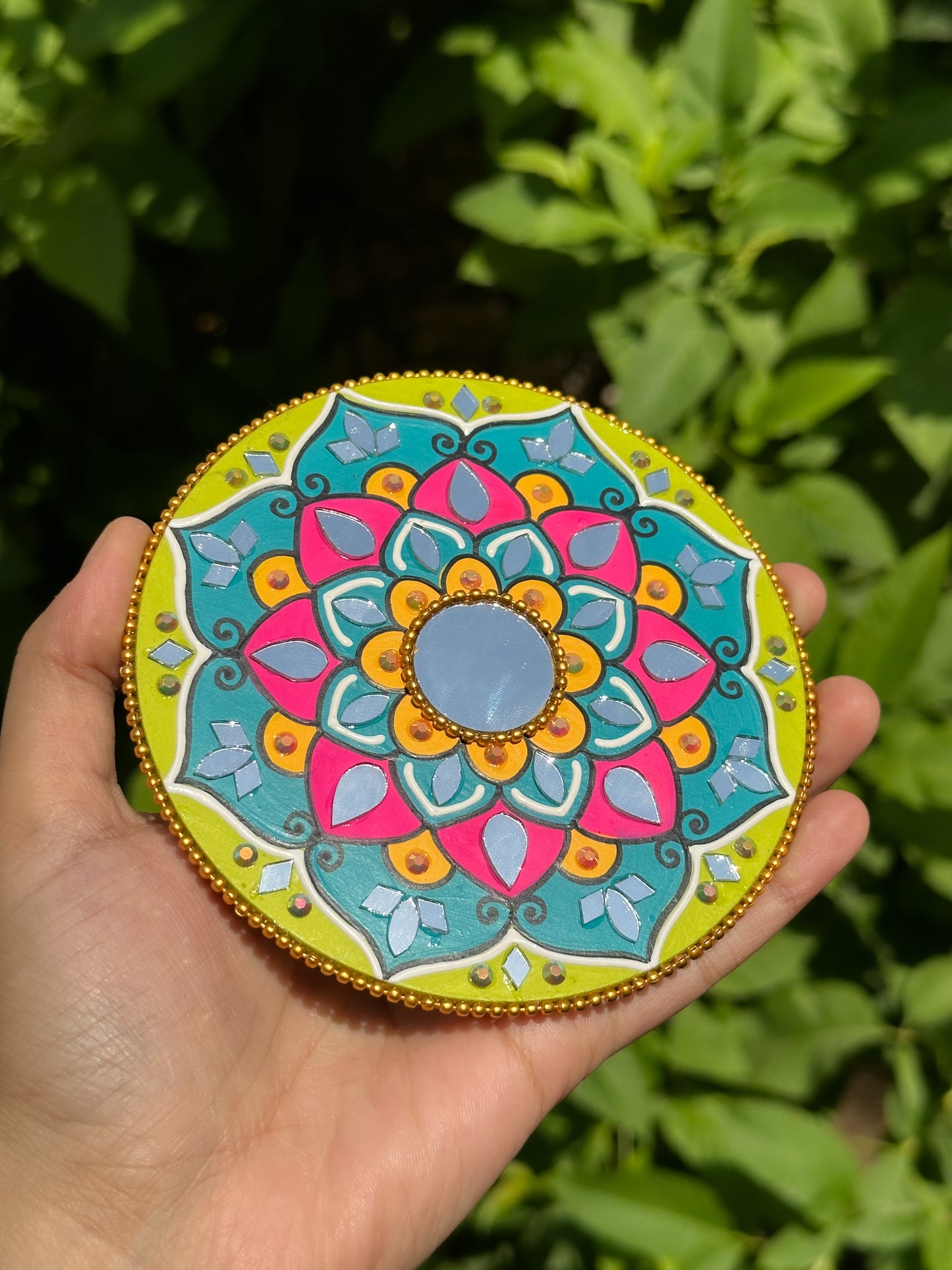 MANDALA FRIDGE MAGNET