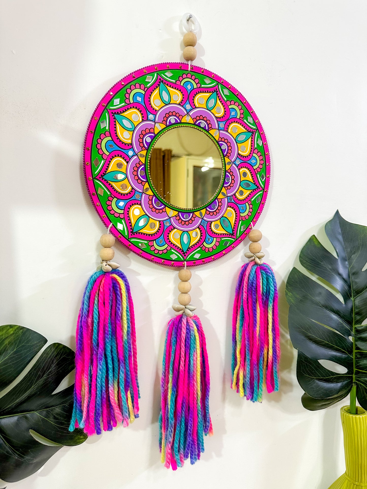 Mandala Mirror Wall Hanging